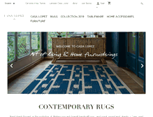 Tablet Screenshot of casalopez.com